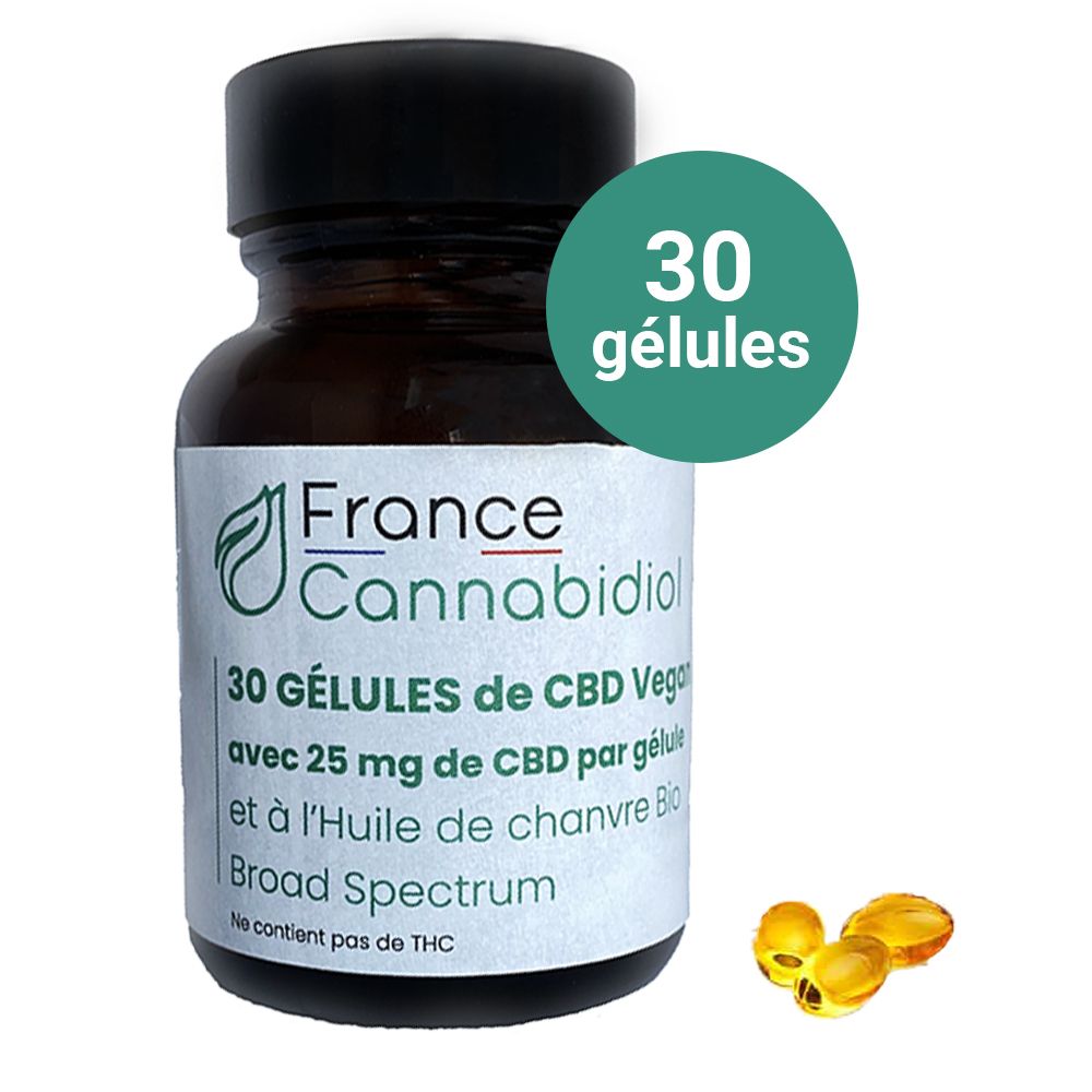 Gélules CBD - Matin Vitaminé avec Vitamines ADK main image 1